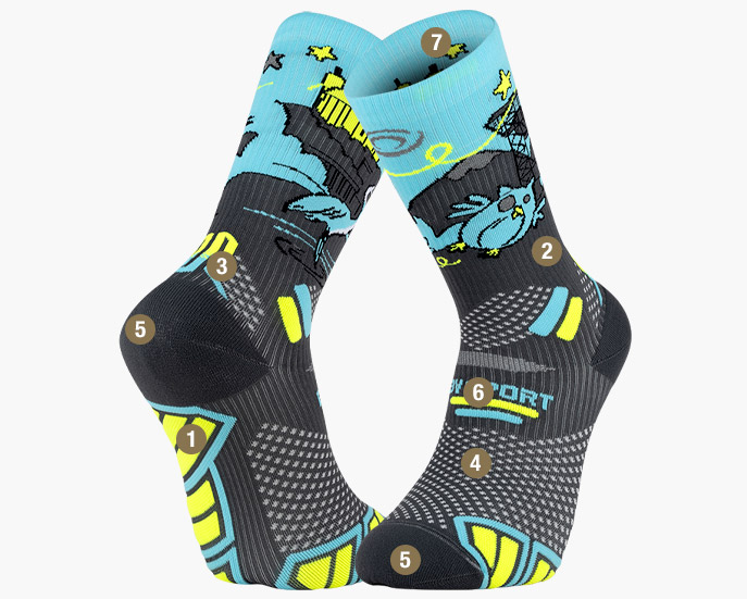 Trail Ultra High Collector DBDB Socks Night fever25